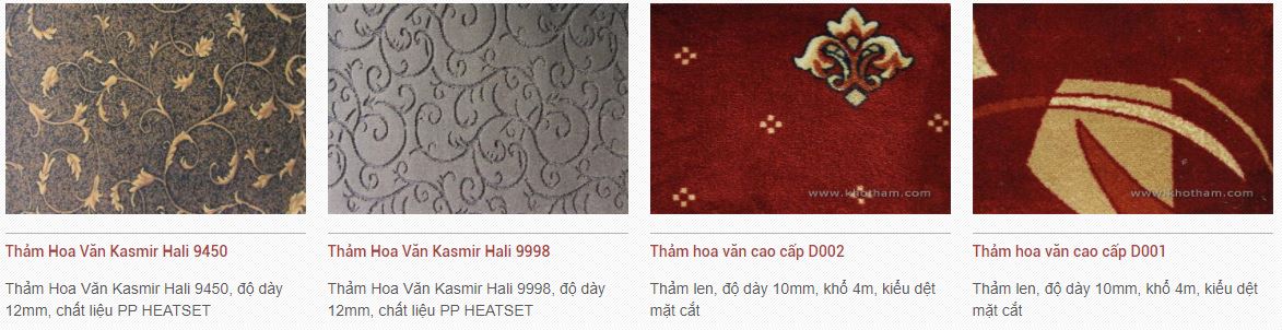 Thảm Royal khách sạn